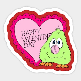 valentines day funny cupid goofy popular trends Sticker